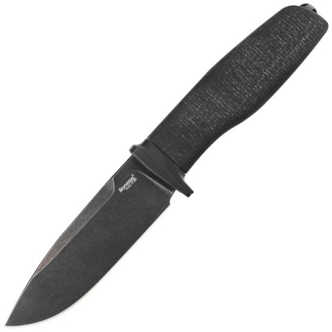 Nóż LionSteel Acha Black Burlap Micarta, Black Stonewashed M390 by Molletta (AH B BLB) LionSteel