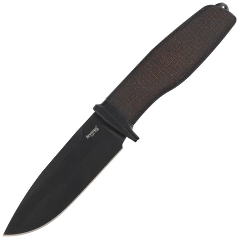 Nóż LionSteel Acha Green Burlap Micarta, Black Stonewashed M390 by Molletta (AH B BLG) LionSteel