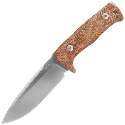 Nóż LionSteel Tactical Natural Canvas Micarta, Satin Niolox by Molletta (T5 CVN) LionSteel