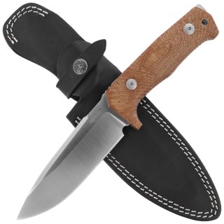 Nóż LionSteel Tactical Natural Canvas Micarta, Satin Niolox by Molletta (T5 CVN) LionSteel