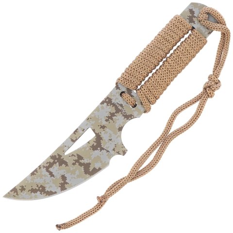 Nóż Martinez Albainox Coyote Camo Strung, Arid Camo 3Cr13Mov (32415) Martinez Albainox
