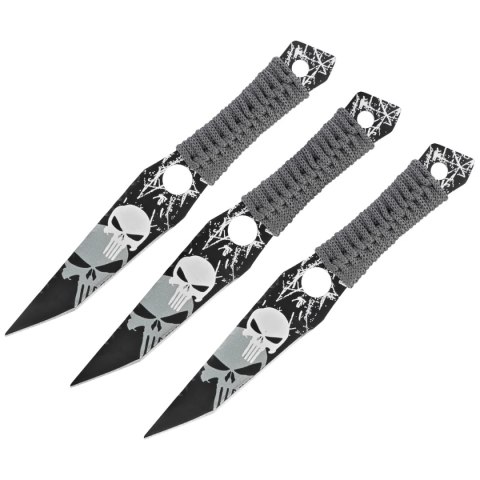Nóż Martinez Albainox Gray Strung, Black/3D Design 3Cr13Mov (32548) Martinez Albainox