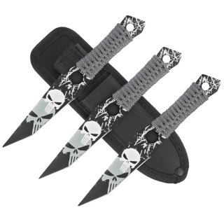 Nóż Martinez Albainox Gray Strung, Black/3D Design 3Cr13Mov (32548) Martinez Albainox