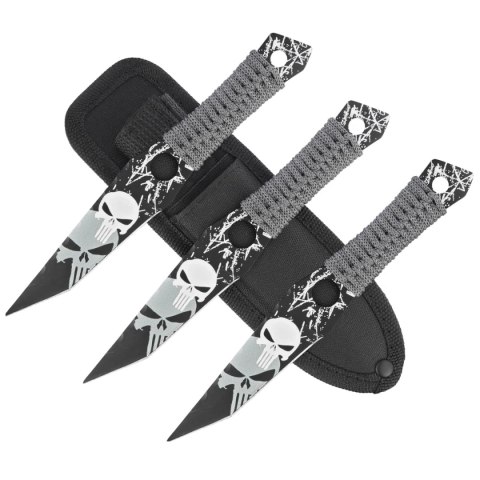 Nóż Martinez Albainox Gray Strung, Black/3D Design 3Cr13Mov (32548) Martinez Albainox