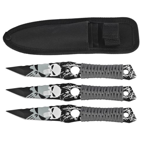 Nóż Martinez Albainox Gray Strung, Black/3D Design 3Cr13Mov (32548) Martinez Albainox