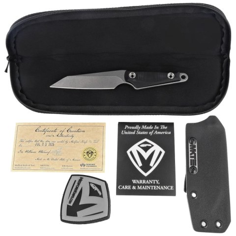Nóż Medford UDT Pro Black G10, Std HW, Tumbled 20CV by Greg Medford (MK114VTQ-08KB-SPQ3-Q4) Medford Knife and Tool