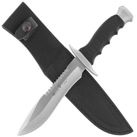 Nóż Muela 85-162 Black Rubber, Satin Nitro-42 Muela