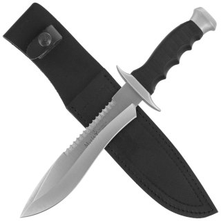 Nóż Muela 85-182 Black Rubber, Satin Nitro-42 Muela