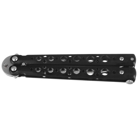 Nóż motylek Martinez Albainox Balisong Black Steel, Satin 3Cr13Mov (02213) Martinez Albainox