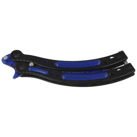 Nóż motylek Martinez Albainox Balisong Blue ABS/Black Steel, Colorful Blue 3Cr13Mov (02129) Martinez Albainox