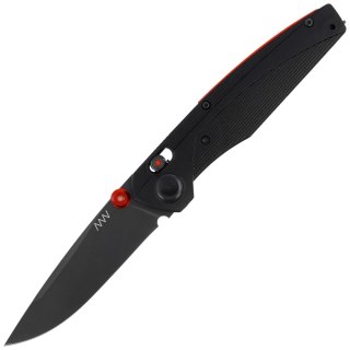 Nóż składany ANV A100 BB Black GRN, Black DLC Sleipner (ANVA100-019) ANV - Acta Non Verba Knives