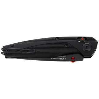 Nóż składany ANV A100 BB Black GRN, Black DLC Sleipner (ANVA100-019) ANV - Acta Non Verba Knives