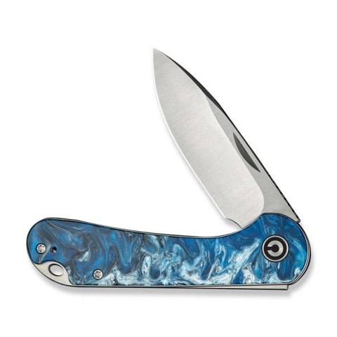 Nóż składany Civivi Elementum SJ Blue Resin, Satin 14C28N (C18062AJ-4) Civivi by WE Knife