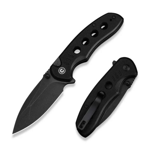 Nóż składany Civivi Triptych Black G10, Black Stonewashed 14C28N (C23085B-1) Civivi by WE Knife