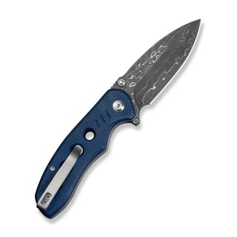 Nóż składany Civivi Triptych Blue Canvas Micarta, Damascus (C23085B-DS1) Civivi by WE Knife