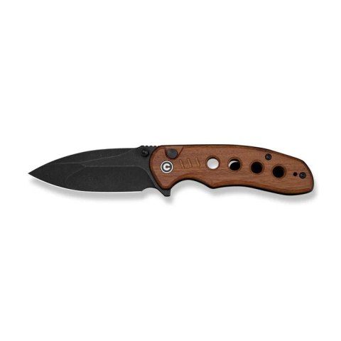 Nóż składany Civivi Triptych Guibourtia Wood, Black Stonewashed 14C28N (C23085B-3) Civivi by WE Knife