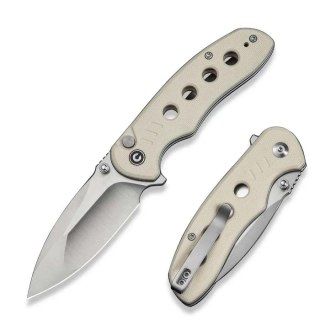 Nóż składany Civivi Triptych Ivory G10, Satin 14C28N (C23085B-2) Civivi by WE Knife