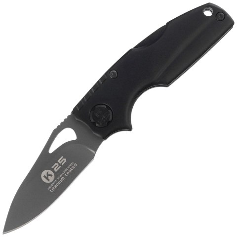 Nóż składany K25 Black Aluminium, Titanium 7Cr17Mov (18775) K25 by Martinez Albainox