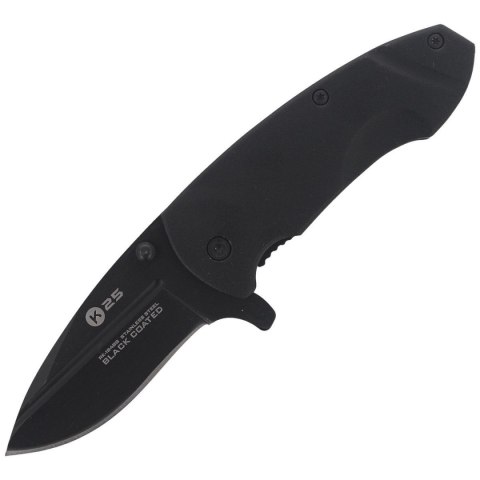 Nóż składany K25 RK-18488 Black Aluminium, Black 7Cr17Mov K25 by Martinez Albainox