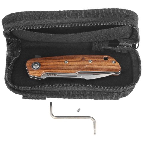 Nóż składany MKM Clap Santos Wood, Satin M390 by Bob Terzuola (MK LS01-S) MKM - Maniago Knife Makers