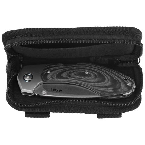 Nóż składany MKM Hero Black SureTouch, Stonewashed M390 by Tommaso Rumici (MK HR-STT) MKM - Maniago Knife Makers