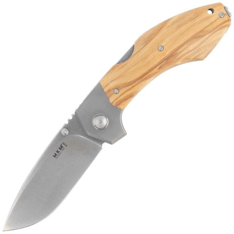 Nóż składany MKM Hero Olive Wood, Satin M390 by Tommaso Rumici (MK HR-OT) MKM - Maniago Knife Makers