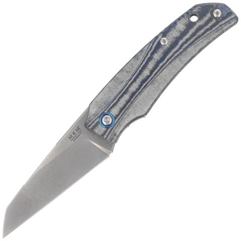 Nóż składany MKM Ice Denim Canvas Micarta, Stonewashed MagnaCut by Tommaso Rumici & Denis Simonutti (MK IC-DC) MKM - Maniago Knife Makers