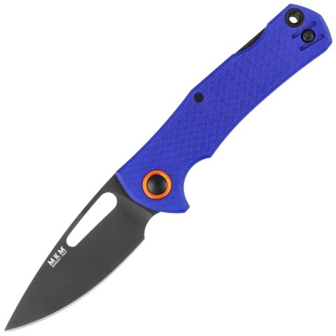 Nóż składany MKM Lov Blue FRN, Black Top Shield N690 by Jesper Voxnæs (MK LV-PBL) MKM - Maniago Knife Makers