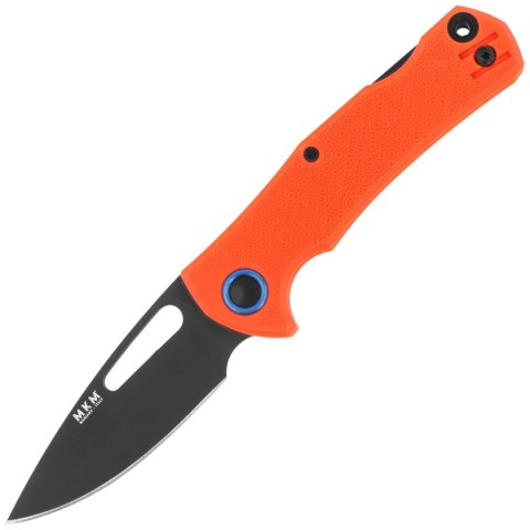 Nóż składany MKM Lov Orange FRN, Black Top Shield N690 by Jesper Voxnæs (MK LV-POR) MKM - Maniago Knife Makers