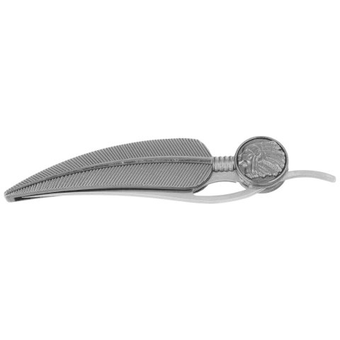 Nóż składany Martinez Albainox Apache Feather Gray Zamak, Satin 3Cr13Mov (10585) Martinez Albainox