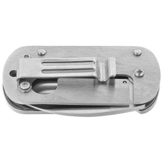 Nóż składany Martinez Albainox Dog Tag Satin Steel, Satin 3Cr13Mov (18654) Martinez Albainox
