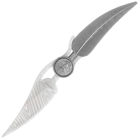Nóż składany Martinez Albainox Indian Feather Gray Zamak, Laser Ornated 3Cr13Mov (10999) Martinez Albainox