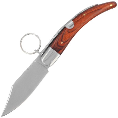 Nóż składany Martinez Albainox Red Micarta, Shiny Stainless (01084) Martinez Albainox