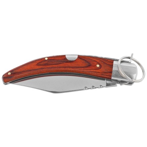 Nóż składany Martinez Albainox Red Micarta, Shiny Stainless (01084) Martinez Albainox