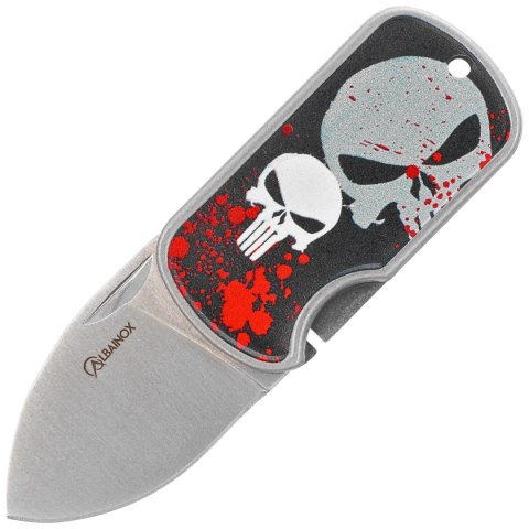 Nóż składany Martinez Albainox Skull 3D Aluminium, Satin 3Cr13Mov (18730) Martinez Albainox