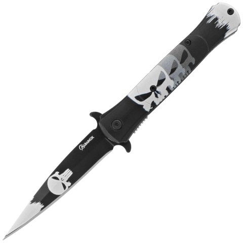 Nóż składany Martinez Albainox Skull ABS 3D Design, Black/3D Design 3Cr13Mov (18787) Martinez Albainox