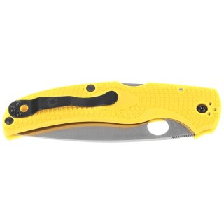 Nóż składany Spyderco Native Chief 2 Lightweight Salt Yellow FRN, Satin MagnaCut by Sal Glesser (C244PYL) Spyderco Inc.