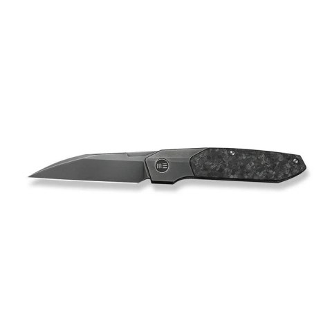 Nóż składany WeKnife Brr15 Gray Titanium/Shredded Carbon Fiber, Polished Gray M390 by Rafal Brzeski (WE24007-3) WE Knife