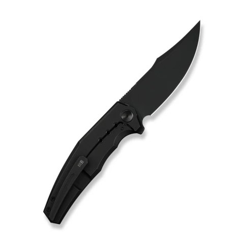 Nóż składany WeKnife Kyklos Black Titanium, Black Stonewashed M390 (WE23086-1) WE Knife