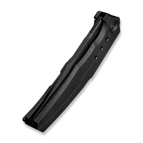 Nóż składany WeKnife Kyklos Black Titanium, Black Stonewashed M390 (WE23086-1) WE Knife