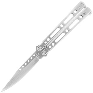 Nóż składany motylek Martinez Albainox Balisong Polished Steel, Polished 3Cr13Mov (02212) Martinez Albainox