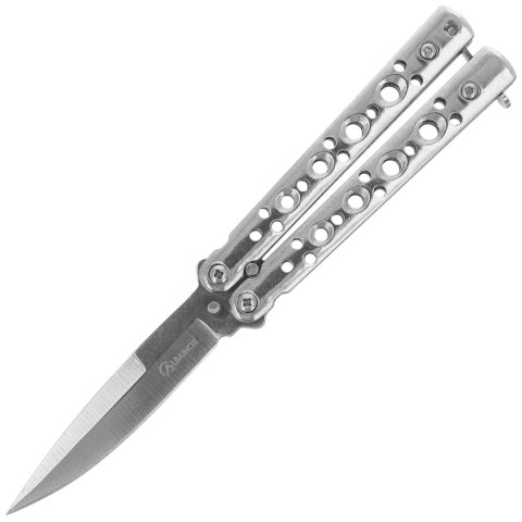 Nóż składany motylek Martinez Albainox Balisong Polished Steel, Polished 3Cr13Mov (02224) Martinez Albainox