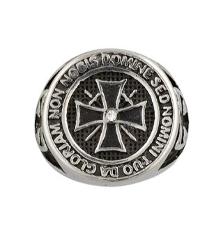 Pierścień Tole 10 Imperial Templar Cross Ring Ø21 (09980-21) Tole10 Imperial by Martinez Albainox