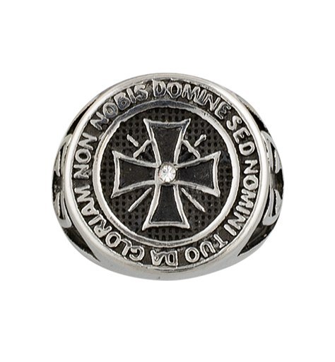 Pierścień Tole 10 Imperial Templar Cross Ring Ø21 (09980-21) Tole10 Imperial by Martinez Albainox