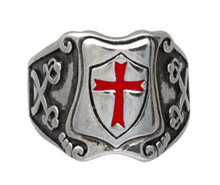 Pierścień Tole 10 Imperial Templar Cross Ring Ø21 (16201-21) Tole10 Imperial by Martinez Albainox