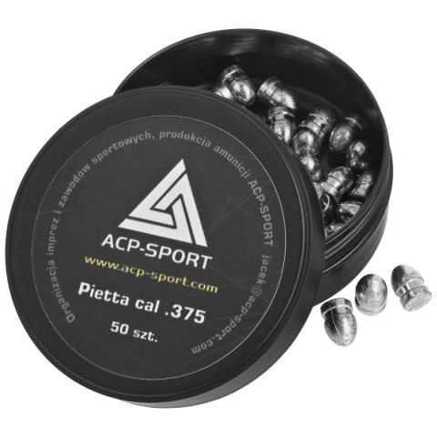 Pociski ołowiane ACP-Sport Conical Pietta .375, 50 szt. (JW375-123) ACP-Sport
