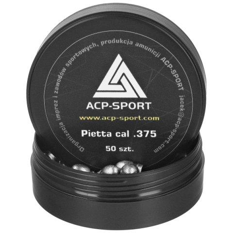 Pociski ołowiane ACP-Sport Conical Pietta .375, 50 szt. (JW375-123) ACP-Sport