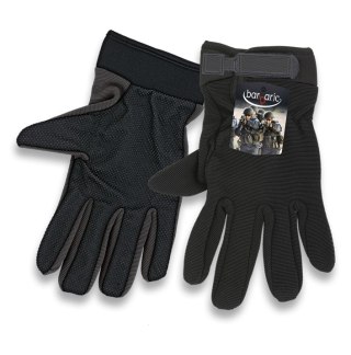 Rękawiczki Barbaric Velcro/Anti-Slip Adjustment Black Polyester (30594-NE) Barbaric by Martinez Albainox
