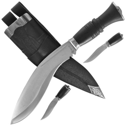 Zestaw noży Martinez Albainox Gurka 3 szt. Black ABS, Satin 3Cr13Mov (31478) Martinez Albainox