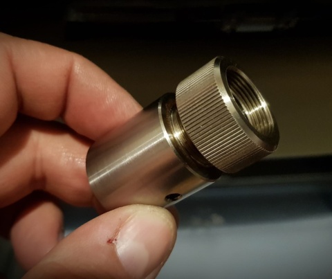 ADAPTER TŁUMIKA AIRFORCE TEXAN .45 .50
